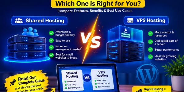 Shared Hosting vs VPS Hosting